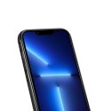 ICarer Leather Oil Wax etui pokryte naturalną skórą do iPhone 14 niebieski (WMI14220717-BU)