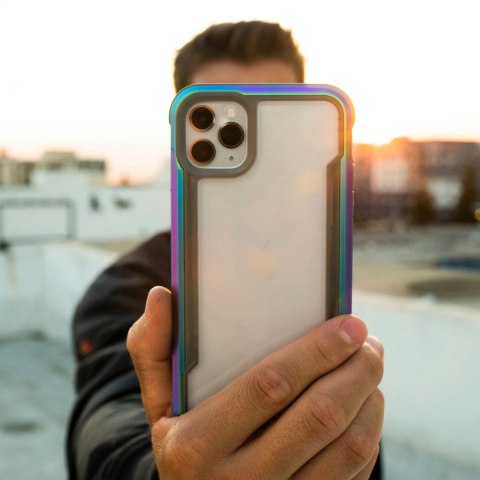 Raptic X-Doria Shield Case etui iPhone 14 Pro pancerny pokrowiec opal Raptic X-Doria Shield Case etui iPhone 14 Pro pancerny pokrowiec opal
