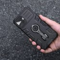Nillkin CamShield Armor Pro Case etui iPhone 14 Plus pancerny pokrowiec z osłoną na aparat ring podstawka czarne