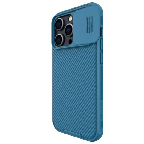 Nillkin CamShield Pro Magnetic Case etui iPhone 14 Pro Max pokrowiec osłona na aparat kamerę niebieski (z MagSafe) Nillkin CamShield Pro Magnetic Case etui iPhone 14 Pro Max pokrowiec osłona na aparat kamerę niebieski (z MagSafe)