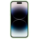 Nillkin CamShield Silky Silicone Case etui iPhone 14 Pro pokrowiec z osłoną na aparat zielony