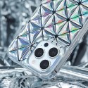 Kingxbar Miya Series etui iPhone 14 pokrowiec obudowa na tył plecki białe