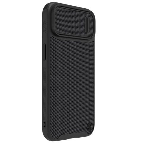 Nillkin Textured S Case etui iPhone 14 Plus pancerny pokrowiec z osłoną na aparat czarny Nillkin Textured S Case etui iPhone 14 Plus pancerny pokrowiec z osłoną na aparat czarny