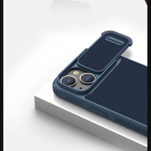 Nillkin Textured S Case etui iPhone 14 Plus pancerny pokrowiec z osłoną na aparat czarny Nillkin Textured S Case etui iPhone 14 Plus pancerny pokrowiec z osłoną na aparat czarny