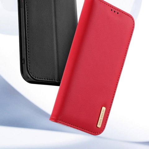 Dux Ducis Hivo etui do Samsung Galaxy S23 Ultra pokrowiec z klapką portfel podstawka blokada RFID brązowe Dux Ducis Hivo etui do Samsung Galaxy S23 Ultra pokrowiec z klapką portfel podstawka blokada RFID brązowe