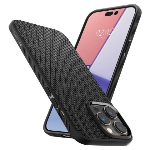 Etui Spigen Liquid Air na iPhone 14 Pro Max - czarny mat Etui Spigen Liquid Air na iPhone 14 Pro Max - czarny mat