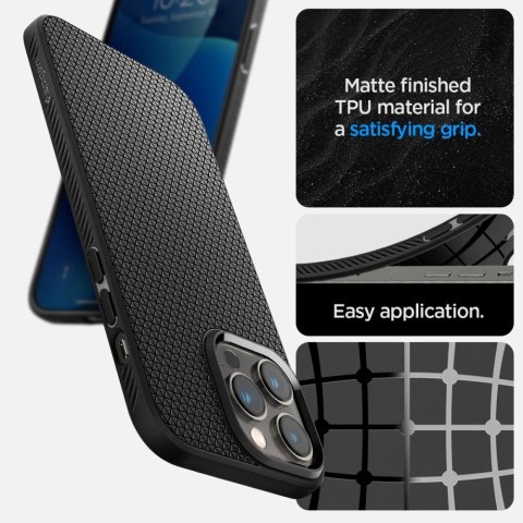 Etui Spigen Liquid Air na iPhone 14 Pro Max - czarny mat Etui Spigen Liquid Air na iPhone 14 Pro Max - czarny mat