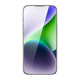 Baseus szkło hartowane do iPhone 14 Plus / 13 Pro Max na cały ekran z osłoną na głośnik 0.4mm + zestaw montażowy