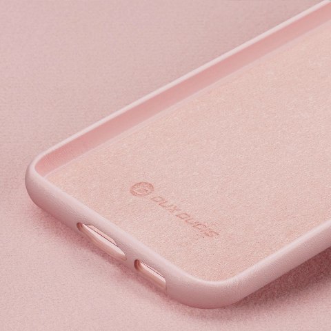 Dux Ducis Grit etui Samsung Galaxy S23+ elegancki pokrowiec ze sztucznej skóry różowe Dux Ducis Grit etui Samsung Galaxy S23+ elegancki pokrowiec ze sztucznej skóry różowe