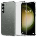 Etui Spigen Liquid Crystal na Samsung Galaxy S23 - przezroczysto-brokatowe