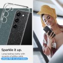 Etui Spigen Liquid Crystal na Samsung Galaxy S23 - przezroczysto-brokatowe
