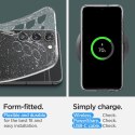 Etui Spigen Liquid Crystal na Samsung Galaxy S23 - przezroczysto-brokatowe