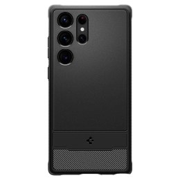Etui Spigen Rugged Armor na Samsung Galaxy S23 Ultra - czarny mat
