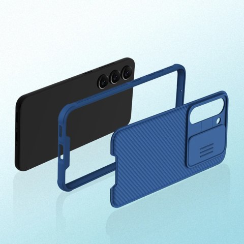 Nillkin CamShield Pro Case etui Samsung Galaxy S23 pokrowiec z osłoną na aparat czarne Nillkin CamShield Pro Case etui Samsung Galaxy S23 pokrowiec z osłoną na aparat czarne
