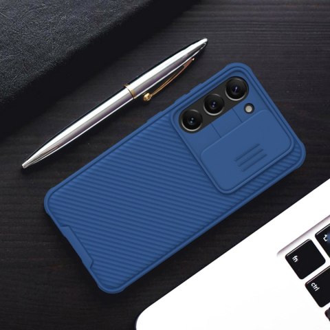 Nillkin CamShield Pro Case etui Samsung Galaxy S23 pokrowiec z osłoną na aparat czarne Nillkin CamShield Pro Case etui Samsung Galaxy S23 pokrowiec z osłoną na aparat czarne