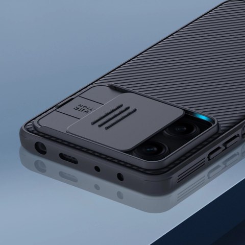 Nillkin CamShield Pro Case etui do Xiaomi Redmi Note 12 Pro / Poco X5 Pro 5G pokrowiec z osłoną na aparat czarne Nillkin CamShield Pro Case etui do Xiaomi Redmi Note 12 Pro / Poco X5 Pro 5G pokrowiec z osłoną na aparat czarne