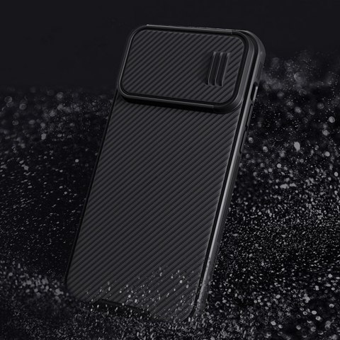 Nillkin CamShield S Case etui iPhone 14 Pro Max pancerny pokrowiec osłona na aparat fioletowe Nillkin CamShield S Case etui iPhone 14 Pro Max pancerny pokrowiec osłona na aparat fioletowe
