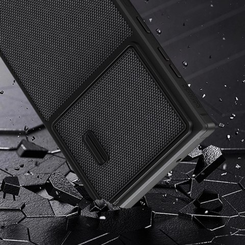 Nillkin Textured S Case etui Samsung Galaxy S22 Ultra pancerny pokrowiec z osłoną na aparat niebieskie Nillkin Textured S Case etui Samsung Galaxy S22 Ultra pancerny pokrowiec z osłoną na aparat niebieskie