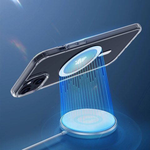 Etui z MagSafe Dux Ducis Clin do iPhone 15 - przezroczyste Etui z MagSafe Dux Ducis Clin do iPhone 15 - przezroczyste
