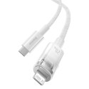 Kabel Baseus CATS010302 Lightning - USB-C 20W 480Mb/s 2m - biały
