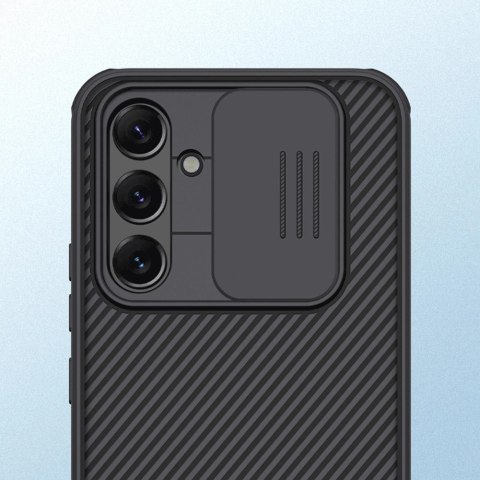 Nillkin CamShield Pro Case etui do Samsung Galaxy A54 5G pokrowiec z osłoną na aparat czarne Nillkin CamShield Pro Case etui do Samsung Galaxy A54 5G pokrowiec z osłoną na aparat czarne