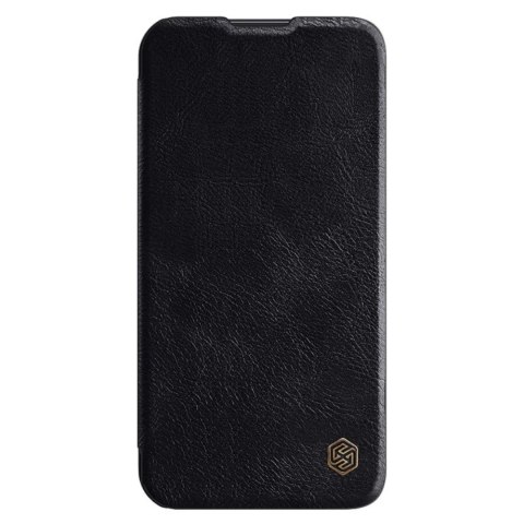 Nillkin Qin Leather Pro Case etui do Samsung Galaxy A54 5G pokrowiec z klapką osłona na aparat czarne Nillkin Qin Leather Pro Case etui do Samsung Galaxy A54 5G pokrowiec z klapką osłona na aparat czarne