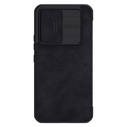 Nillkin Qin Leather Pro Case etui do Samsung Galaxy A54 5G pokrowiec z klapką osłona na aparat czarne