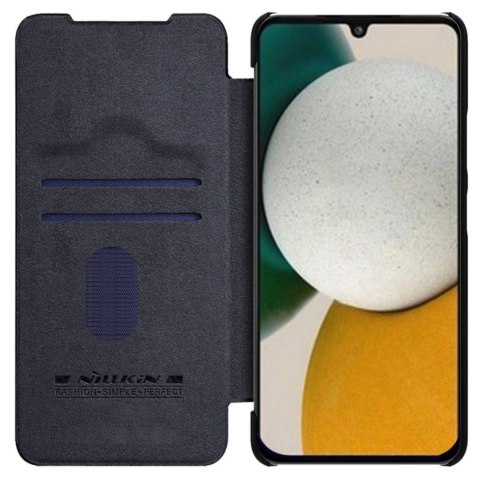 Nillkin Qin Leather Pro Case etui do Samsung Galaxy A54 5G pokrowiec z klapką osłona na aparat czarne Nillkin Qin Leather Pro Case etui do Samsung Galaxy A54 5G pokrowiec z klapką osłona na aparat czarne
