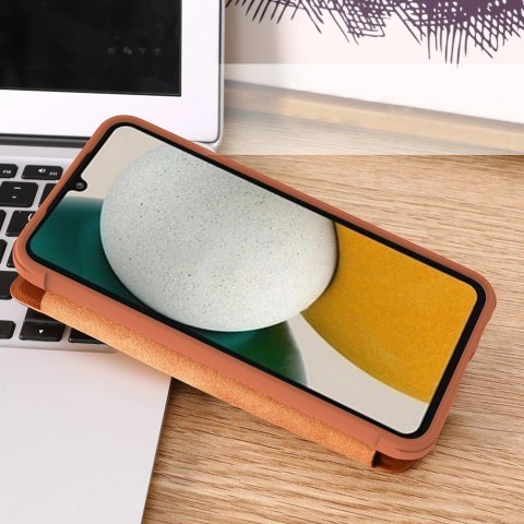 Nillkin Qin Leather Pro Case etui do Samsung Galaxy A54 5G pokrowiec z klapką osłona na aparat czarne Nillkin Qin Leather Pro Case etui do Samsung Galaxy A54 5G pokrowiec z klapką osłona na aparat czarne