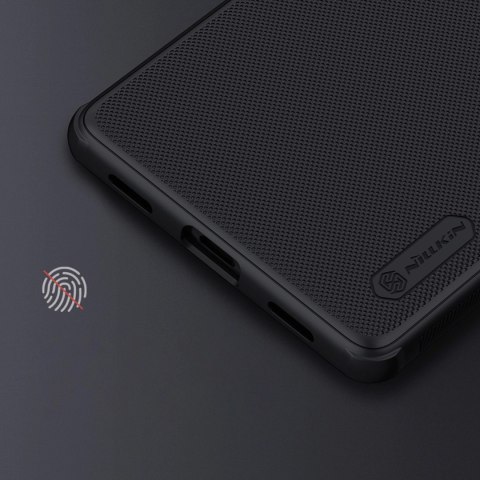 Pancerne etui Google Pixel 7a pancerny pokrowiec Nillkin Super Frosted Shield Pro - czarne Pancerne etui Google Pixel 7a pancerny pokrowiec Nillkin Super Frosted Shield Pro - czarne