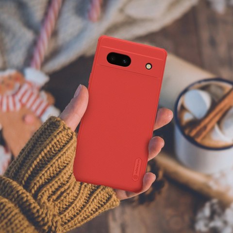 Pancerne etui Google Pixel 7a pancerny pokrowiec Nillkin Super Frosted Shield Pro - czarne Pancerne etui Google Pixel 7a pancerny pokrowiec Nillkin Super Frosted Shield Pro - czarne