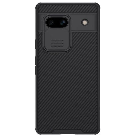 Pancerne etui Google Pixel 7a z osłoną na aparat Nillkin CamShield Pro Case - czarne Pancerne etui Google Pixel 7a z osłoną na aparat Nillkin CamShield Pro Case - czarne