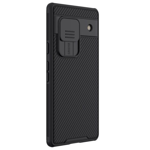Pancerne etui Google Pixel 7a z osłoną na aparat Nillkin CamShield Pro Case - czarne Pancerne etui Google Pixel 7a z osłoną na aparat Nillkin CamShield Pro Case - czarne