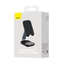 Regulowany stojak na telefon Baseus Seashell Series - czarny