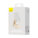 Regulowany stojak na telefon Baseus Seashell Series - różowy