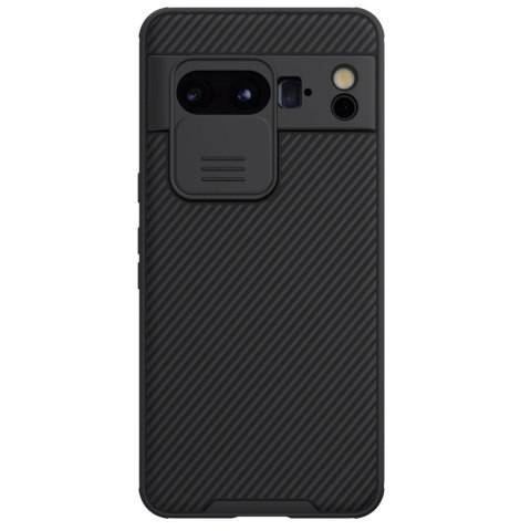 Etui z osłoną na aparat Nillkin CamShield Pro Case do Google Pixel 8 Pro - czarne Etui z osłoną na aparat Nillkin CamShield Pro Case do Google Pixel 8 Pro - czarne