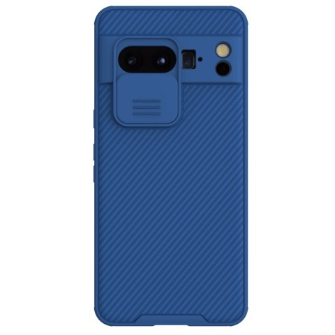 Etui z osłoną na aparat Nillkin CamShield Pro Case do Google Pixel 8 Pro - niebieskie Etui z osłoną na aparat Nillkin CamShield Pro Case do Google Pixel 8 Pro - niebieskie