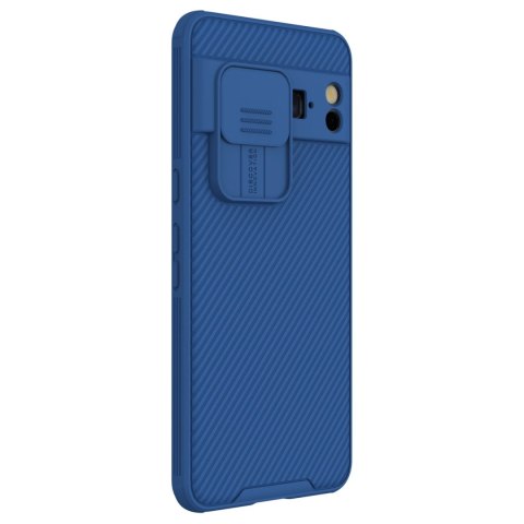 Etui z osłoną na aparat Nillkin CamShield Pro Case do Google Pixel 8 Pro - niebieskie Etui z osłoną na aparat Nillkin CamShield Pro Case do Google Pixel 8 Pro - niebieskie