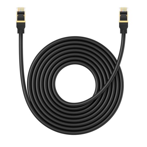 Kabel Ethernet Baseus High Speed Cat 8 40 Gb/s 8 m - czarny Kabel Ethernet Baseus High Speed Cat 8 40 Gb/s 8 m - czarny