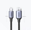 Kabel USB C / micro USB-B 3.0 Ugreen US565 5Gb/s 3A 1m - szary