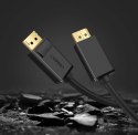 Kabel Ugreen DP102 10244 DisplayPort 1.2 4K / DisplayPort 1.2 4K 1 m - czarny