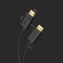 Kabel Ugreen DP102 10244 DisplayPort 1.2 4K / DisplayPort 1.2 4K 1 m - czarny