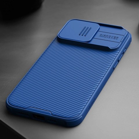 Pancerne etui Nillkin CamShield Pro Magnetic Case do iPhone 15 Pro Max z osłoną na aparat - czarne Pancerne etui Nillkin CamShield Pro Magnetic Case do iPhone 15 Pro Max z osłoną na aparat - czarne
