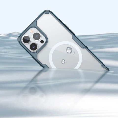 Pancerne etui z MagSafe Nillkin Nature Pro Magnetic do iPhone 15 Pro - białe Pancerne etui z MagSafe Nillkin Nature Pro Magnetic do iPhone 15 Pro - białe