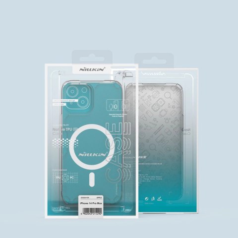 Pancerne etui z MagSafe Nillkin Nature Pro do iPhone 15 Pro Max - niebieskie Pancerne etui z MagSafe Nillkin Nature Pro do iPhone 15 Pro Max - niebieskie