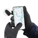 Rękawiczki sportowe do telefonu zimowe antypoślizgowe (rozmiar M) - czarne