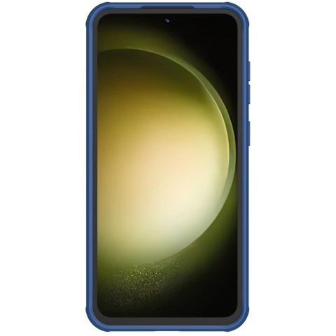 Wzmocnione etui Nillkin Super Frosted Shield Pro do Samsung Galaxy S23 FE - niebieskie Wzmocnione etui Nillkin Super Frosted Shield Pro do Samsung Galaxy S23 FE - niebieskie