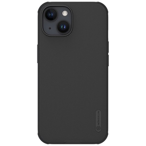 Wzmocnione etui Nillkin Super Frosted Shield Pro do iPhone 15 - czarne Wzmocnione etui Nillkin Super Frosted Shield Pro do iPhone 15 - czarne