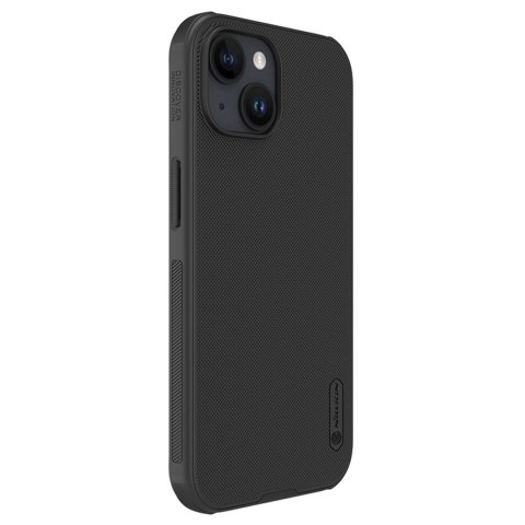 Wzmocnione etui Nillkin Super Frosted Shield Pro do iPhone 15 - czarne Wzmocnione etui Nillkin Super Frosted Shield Pro do iPhone 15 - czarne