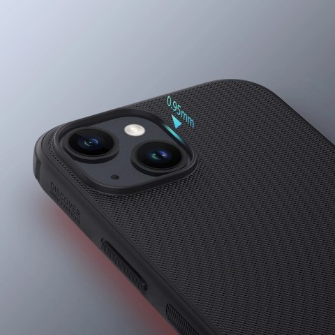Wzmocnione etui do iPhone 15 Plus Nillkin Super Frosted Shield Pro - czarne Wzmocnione etui do iPhone 15 Plus Nillkin Super Frosted Shield Pro - czarne